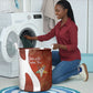 OES Order Of The Eastern Star Laundry Basket Five Pointed Star Emblem With Gold Floral Art