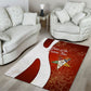 OES Order Of The Eastern Star Area Rug Five Pointed Star Emblem With Gold Floral Art