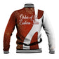 OES Order Of The Eastern Star Baseball Jacket Five Pointed Star Emblem With Gold Floral Art