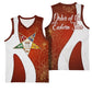 OES Order Of The Eastern Star Basketball Jersey Five Pointed Star Emblem With Gold Floral Art