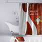 OES Order Of The Eastern Star Bathroom Set Five Pointed Star Emblem With Gold Floral Art