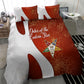 OES Order Of The Eastern Star Bedding Set Five Pointed Star Emblem With Gold Floral Art