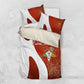 OES Order Of The Eastern Star Bedding Set Five Pointed Star Emblem With Gold Floral Art