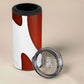 OES Order Of The Eastern Star 4 in 1 Can Cooler Tumbler Five Pointed Star Emblem With Gold Floral Art
