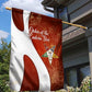 OES Order Of The Eastern Star Garden Flag Five Pointed Star Emblem With Gold Floral Art