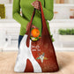 OES Order Of The Eastern Star Grocery Bag Five Pointed Star Emblem With Gold Floral Art