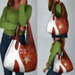 OES Order Of The Eastern Star Grocery Bag Five Pointed Star Emblem With Gold Floral Art