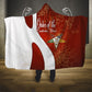 OES Order Of The Eastern Star Hooded Blanket Five Pointed Star Emblem With Gold Floral Art