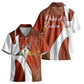 OES Order Of The Eastern Star Kid Hawaiian Shirt Five Pointed Star Emblem With Gold Floral Art