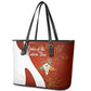 OES Order Of The Eastern Star Leather Tote Bag Five Pointed Star Emblem With Gold Floral Art