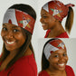 OES Order Of The Eastern Star Neck Gaiter Five Pointed Star Emblem With Gold Floral Art