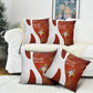 OES Order Of The Eastern Star Pillow Cover Five Pointed Star Emblem With Gold Floral Art