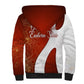 OES Order Of The Eastern Star Sherpa Hoodie Five Pointed Star Emblem With Gold Floral Art
