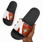 OES Order Of The Eastern Star Slide Sandals Five Pointed Star Emblem With Gold Floral Art