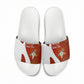 OES Order Of The Eastern Star Slide Sandals Five Pointed Star Emblem With Gold Floral Art