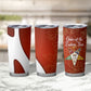 OES Order Of The Eastern Star Tumbler Cup Five Pointed Star Emblem With Gold Floral Art