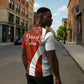OES Order Of The Eastern Star Zipper Polo Shirt Five Pointed Star Emblem With Gold Floral Art