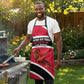 Trinidad And Tobago Independence Day Scarlet Ibis Apron Steelpan Heritage National Flag