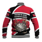 Trinidad And Tobago Independence Day Scarlet Ibis Baseball Jacket Steelpan Heritage National Flag