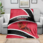 Trinidad And Tobago Independence Day Scarlet Ibis Blanket Steelpan Heritage National Flag