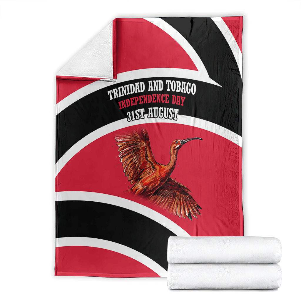Trinidad And Tobago Independence Day Scarlet Ibis Blanket Steelpan Heritage National Flag