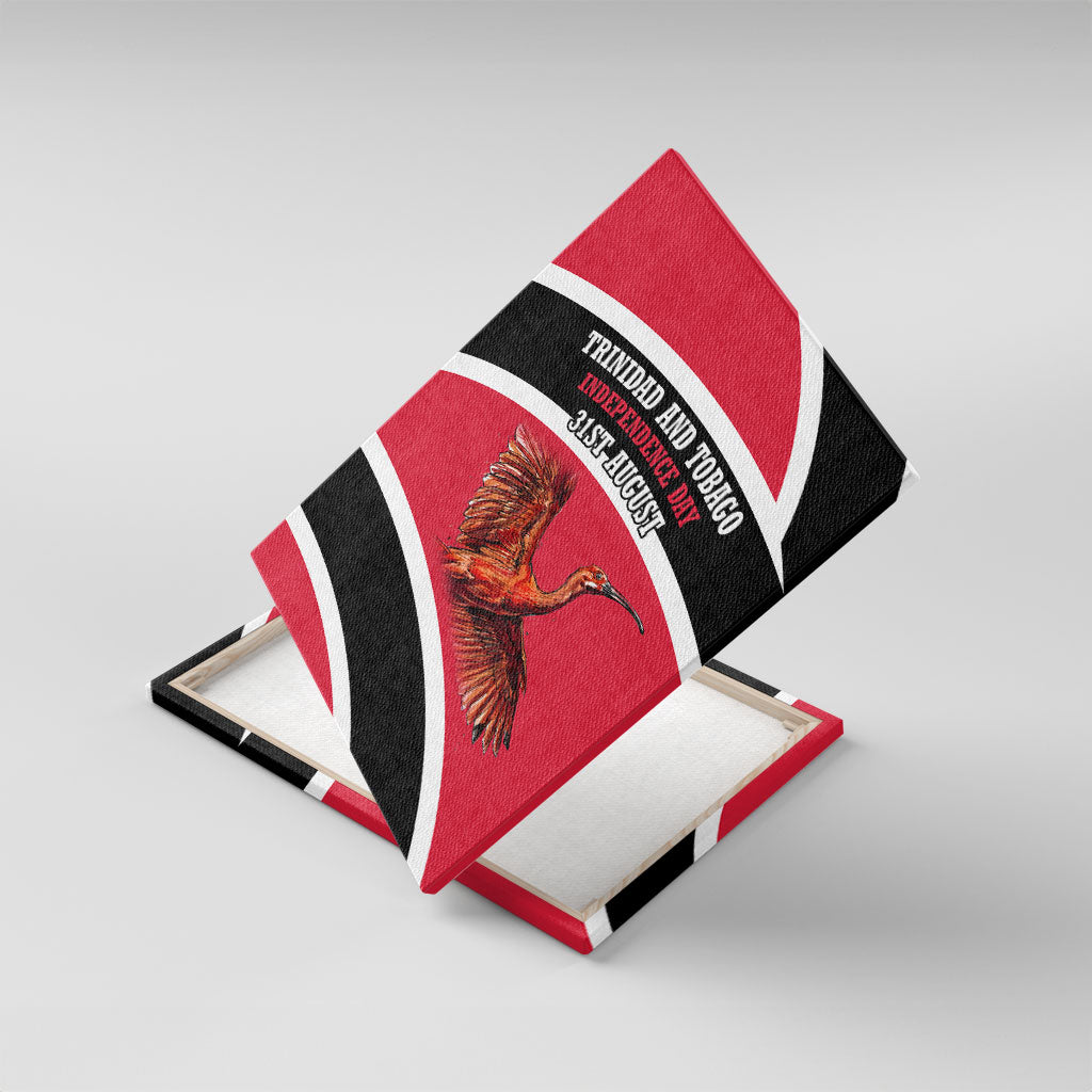 Trinidad And Tobago Independence Day Scarlet Ibis Canvas Wall Art Steelpan Heritage National Flag