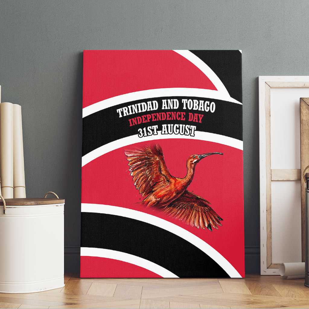 Trinidad And Tobago Independence Day Scarlet Ibis Canvas Wall Art Steelpan Heritage National Flag
