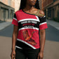 Trinidad And Tobago Independence Day Scarlet Ibis Cross Shoulder Shirt Steelpan Heritage National Flag