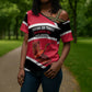 Trinidad And Tobago Independence Day Scarlet Ibis Cross Shoulder Shirt Steelpan Heritage National Flag
