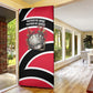 Trinidad And Tobago Independence Day Scarlet Ibis Door Cover Steelpan Heritage National Flag