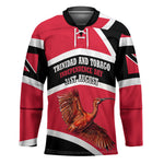 Trinidad And Tobago Independence Day Scarlet Ibis Hockey Jersey Steelpan Heritage National Flag