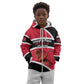Trinidad And Tobago Independence Day Scarlet Ibis Kid Hoodie Steelpan Heritage National Flag