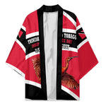 Trinidad And Tobago Independence Day Scarlet Ibis Kimono Steelpan Heritage National Flag