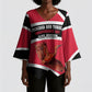 Trinidad And Tobago Independence Day Scarlet Ibis Kimono Sleeve Blouse Steelpan Heritage National Flag