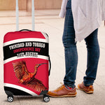 Trinidad And Tobago Independence Day Scarlet Ibis Luggage Cover Steelpan Heritage National Flag