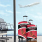 Trinidad And Tobago Independence Day Scarlet Ibis Luggage Cover Steelpan Heritage National Flag