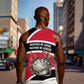 Trinidad And Tobago Independence Day Scarlet Ibis Men Tank Top Steelpan Heritage National Flag