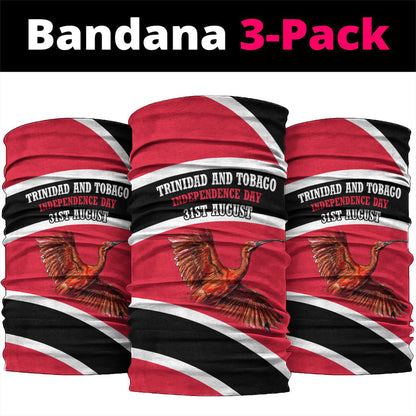 Trinidad And Tobago Independence Day Scarlet Ibis Neck Gaiter Steelpan Heritage National Flag