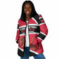 Trinidad And Tobago Independence Day Scarlet Ibis Padded Jacket Steelpan Heritage National Flag
