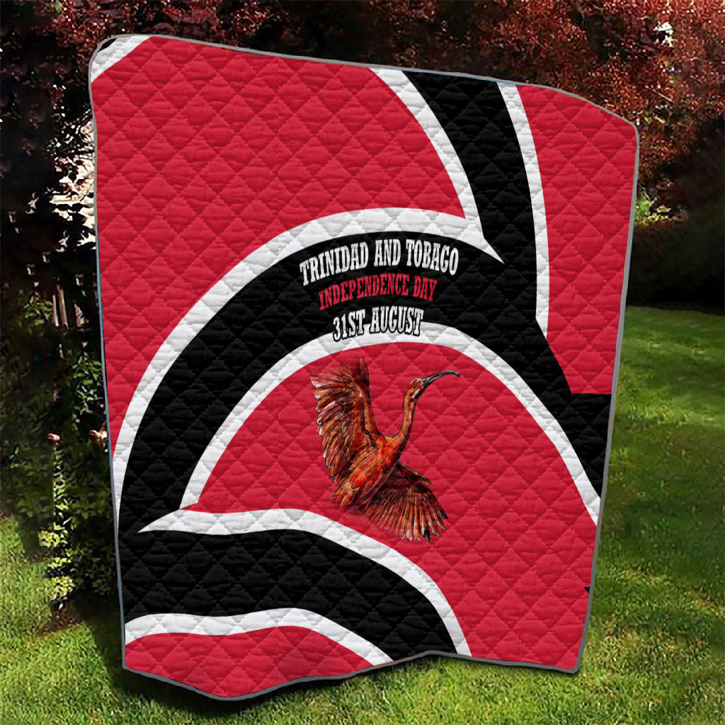 Trinidad And Tobago Independence Day Scarlet Ibis Quilt Steelpan Heritage National Flag