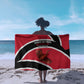 Trinidad And Tobago Independence Day Scarlet Ibis Sarong Steelpan Heritage National Flag