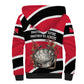 Trinidad And Tobago Independence Day Scarlet Ibis Sherpa Hoodie Steelpan Heritage National Flag