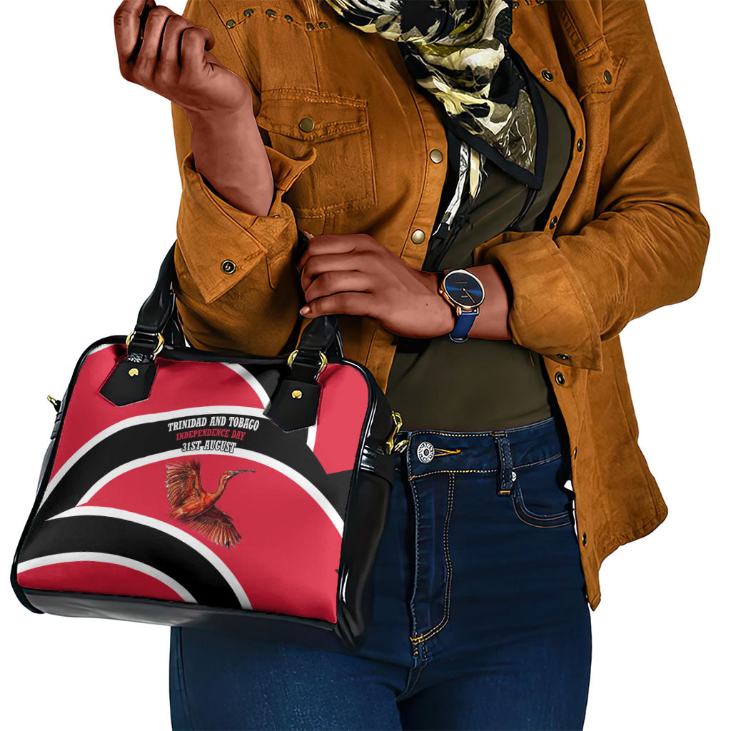 Trinidad And Tobago Independence Day Scarlet Ibis Shoulder Handbag Steelpan Heritage National Flag