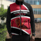 Trinidad And Tobago Independence Day Scarlet Ibis Sleeveless Puffer Jacket Steelpan Heritage National Flag