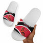 Trinidad And Tobago Independence Day Scarlet Ibis Slide Sandals Steelpan Heritage National Flag