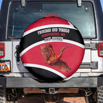 Trinidad And Tobago Independence Day Scarlet Ibis Spare Tire Cover Steelpan Heritage National Flag