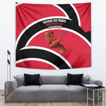 Trinidad And Tobago Independence Day Scarlet Ibis Tapestry Steelpan Heritage National Flag