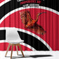 Trinidad And Tobago Independence Day Scarlet Ibis Window Curtain Steelpan Heritage National Flag