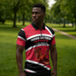 Trinidad And Tobago Independence Day Scarlet Ibis Zipper Polo Shirt Steelpan Heritage National Flag