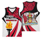 Trinidad And Tobago Independence Day Basketball Jersey Freedom Torch Heritage Symbols